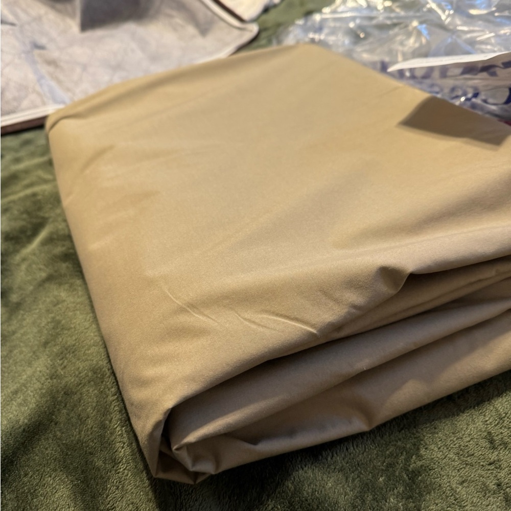 Quince Tan Duvet Cover
